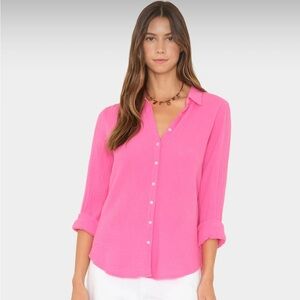 Xirena pink sunrise scout shirt
